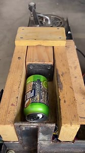Perfect homemade can crusher