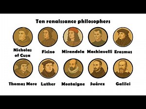 Ten Renaissance Philosophers