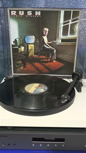 Sonando Vinylos Rush "Power Windows" re edición 2015 USA "The Big Money" #followme #vinylrecords