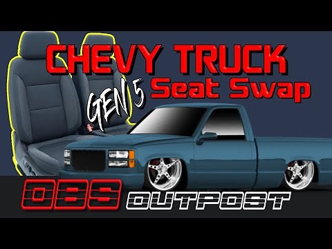 Install 2019-24 GM Seats in your 1988-99 OBS Chevy or GMC Truck