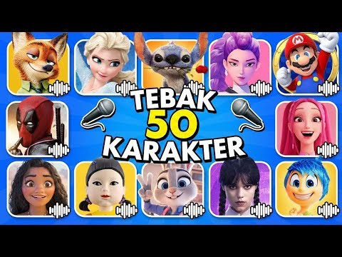 🔊 Guess 50 Movie Characters from their VOICE + SONG 😍⁉️