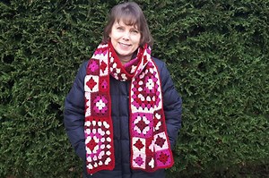 Granny Square Scarf or Blanket