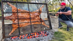 This Is the Secret to Perfectly Grilled Whole Lamb