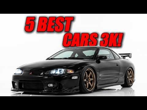 5 BEST JDM Cars Under $3,000 in 2026! (You Won't Believe #1)