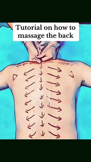 Tutorial on how to massage the back. #massage #massagetherapy #massagetutorial #backmassage #spamassage #backworkout#bodymassage #healingmassage #backcare #health #relax #tiktokusa #fyp