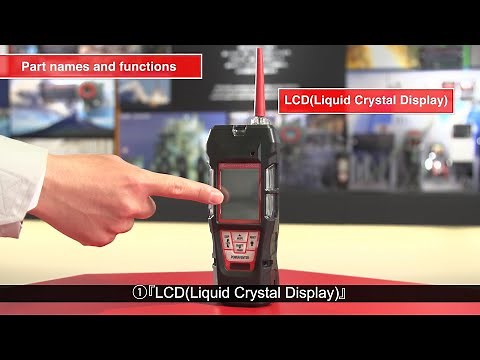 【GX-6000 gas detector】Simple instruction video【portable gas monitor】