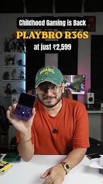 This Tiny Console Brings Back Childhood Gaming Memories! PlayBro R36S Review