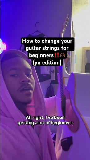 how to change guitar strings #guitars #guitartok #beats #producer #guitarsolos