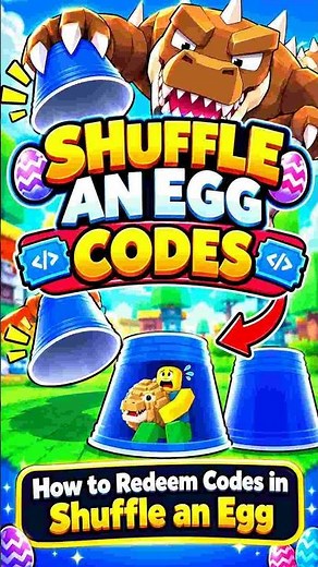 Shuffle an Egg Codes || All Working Codes (New Update!) [ROBLOX!]