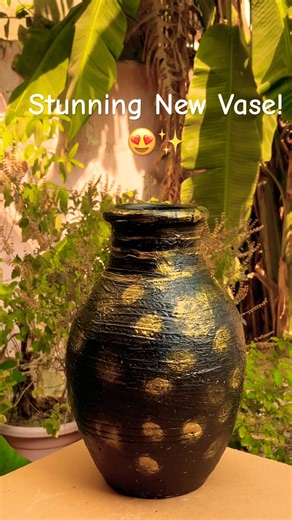 Old Surahi + Wall Putty magic😍✨#trending#trendingshorts #shorts #ytshortsInstall#viralvideo trend