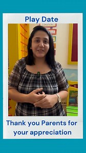 Play Date Happy Parents Thank you parents for your appreciation. | Small Wonders | Facebook