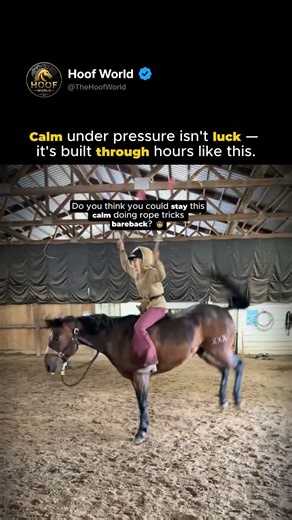 Rope Tricks On Horseback 🤠🎯 #shorts