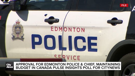 CityNews poll sees approval for Edmonton police, maintaining funding