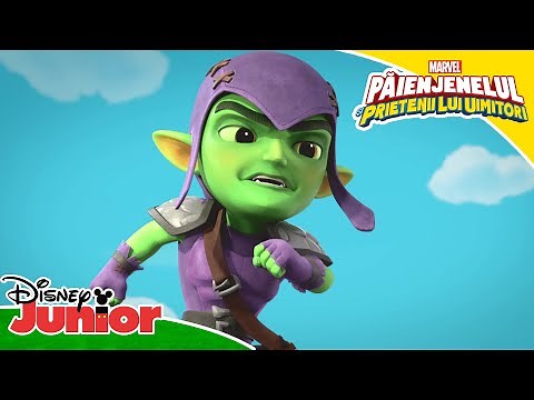 Monstrul Verde | Păienjenelul Marvel și prietenii lui uimitori | Disney Junior România