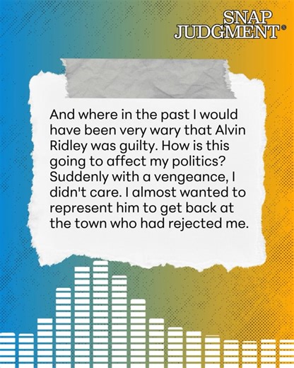 Snap Judgment on Reels