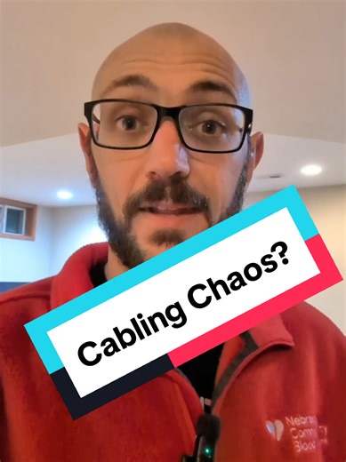 Nothing feels better than turning cable chaos into a clean setup. If you’ve ever opened a network closet and regretted it immediately… this one’s for you 😅 #HomeNetwork #tech #technology #TechTok #networking
