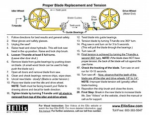 Ellis Instructional Videos - Ellis Mfg.