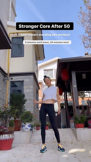 15K views · 583 reactions | “ Low Impact Standing Abs Workouts...