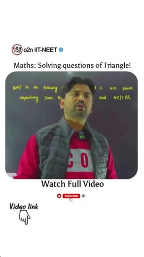 Maths: Solving questions of triangle 🔥