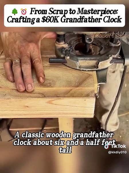 DIY Grandfather Clock Woodworking Project