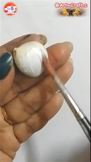 Easy Seashell Painting Tutorial | #shorts #viral #trending