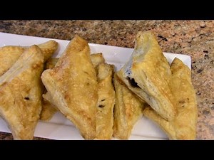 Mushroom Turnovers, Puff Pastry