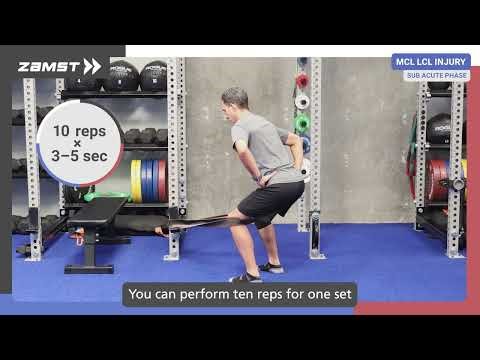 MCL & LCL Injury Recovery | Simple Rehab Exercises to Get You Moving