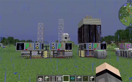 我的世界高级火箭卫星搭建及使用