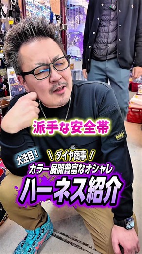タイタンのハーネス紹介 - 高級感と機能性