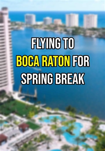 Spring break #pov #dayinmylife #springbreak #bocaraton