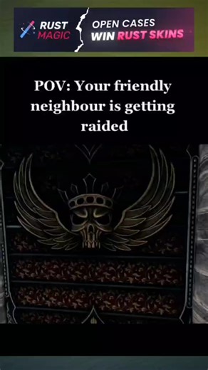 Mishael | Claim 3 free cases on Rustmagic - link in bio #friend #rust #neighbour #funny | Instagram