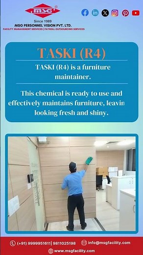 How to use Diversey Taski R1 to R9 Chemicals | Housekeeping Cleaning Chemicals