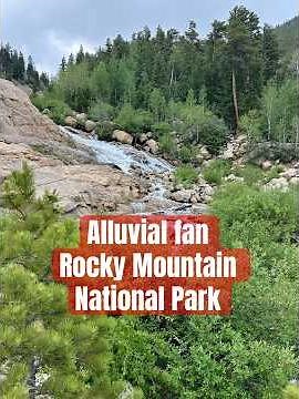 Alluvial Fan Trail - Horseshoe Falls. Must do hike in Rocky Mountain National Park. Amazing falls