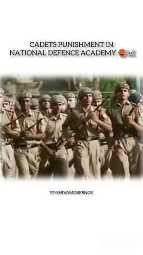 CADETS PUNISHMENT IN NATIONAL DEFENCE ACADEMY 🥵☠️#viral#nda#ima#army#airforce#shorts##defence