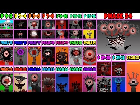 Incredibox Sprunki Mix All Phases: Phase 1-34 - NEW UPDATE | NEW MOD!
