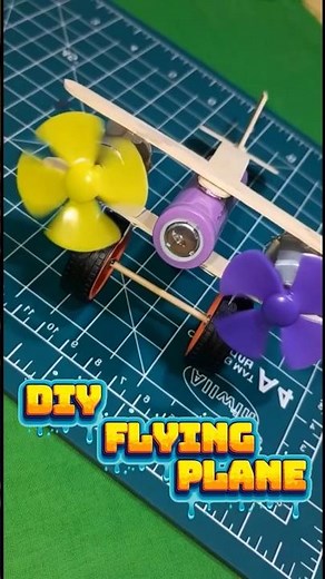 How to Make a Flying Plane at Home | Super Easy DIY Aircraft #tranding #shrots #diy #airplane #viral