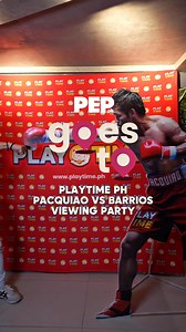 #PEPGoesTo: Join the Pacquiao vs. Barrios viewing party hosted by PlayTime PH! PlayTime PH is elevating user experiences, extending beyond online entertainment to create unforgettable immersive events. PlayTime PH | pep.ph