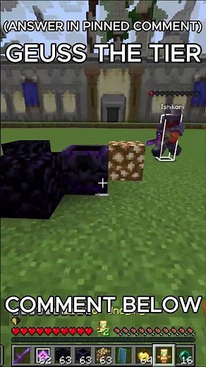 GUESS MY TIER #minecraft #cpvp #pvp #drdonut #vaneay #gaming #crystalpvp