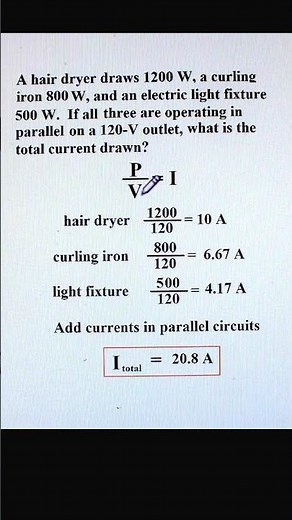 Total Current in Parallel Circuits