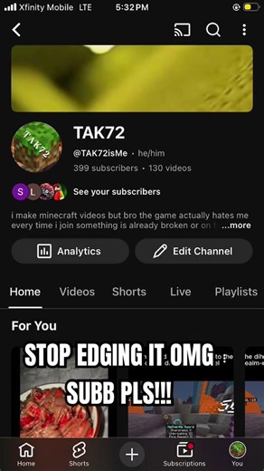 Pls stop edging sub pls #memes #shorts #viral