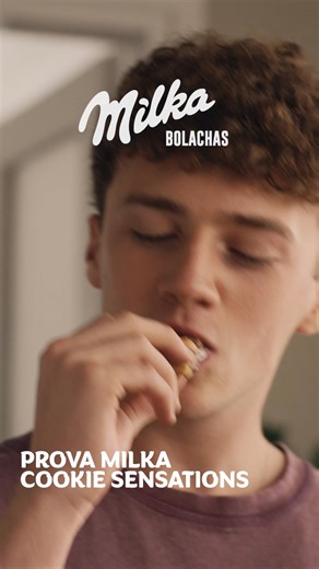 Prova Milka Cookie Sensations! Milka. Chocolate Irresistível, Bolachas Deliciosas 💜 | Milka