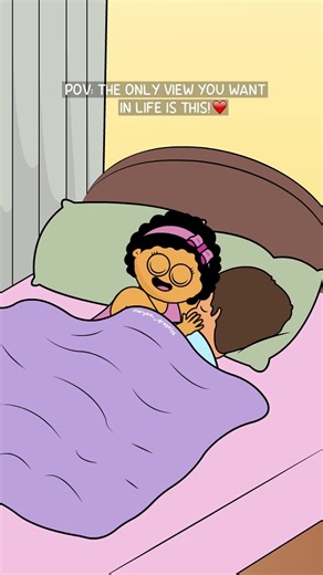 619K views · 10K reactions | This view or nothing...❤️ . . . . . . . . . . . . #MaryamGraphics #CartoonVideos #CartoonReels #AnimationReels #RelatableCartoons #EmotionalCartoon #SadReel #HeartTouchingAnimation #RelatableEmotions #LifeStories #FeelingsInCartoon #EmotionalMoment #husbandandwifelife | maryam graphics | Facebook