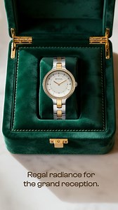 A timepiece for every wedding moment. From sangeet sparkle to reception elegance, no wedding is complete without choices that reflect your style. Discover Titan watches that perfectly complement every outfit, mood, and memory because your #TimeForLove deserves to look timeless. SKU: NT95187KD03, 2651SM09, 95333KM01 Make it yours. Head to your nearest Titan World store or https://bit.ly/timeforlove-facebook #Titan #TitanWatches #WeddingCollection #CouplesWatches | Titan