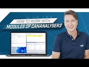 How to work with modules of canAnalyser3