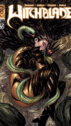 Top Cow on Instagram: "🚨FINAL ORDER CALL — LAST DAY TODAY 🚨 Witchblade #18 — if you miss this, you’ll feel it. Cover A – Giuseppe Cafaro & Arif Prianto: Lunar Code 1125IM0396 Giuseppe Cafaro and Arif Prianto bring raw power and lethal beauty to a cover that screams Witchblade. Brutal, emotional, and absolutely essential. FOC IS TODAY — ORDER NOW. 💥 The Grinteeth killer revealed. 🩸 Secrets of the Witchblade exposed. ⚔️ Sara Pezzini faces the true cost of power. 📅 In stores January 21 | 32 pa