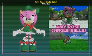 Amy Rose (Jingle Belle) Mod for Sonic Adventure 2 | SA2 Mods