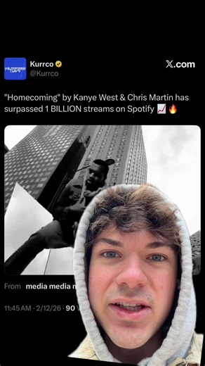 Ye Hits 1 Billion Streams with Homecoming