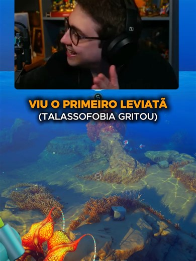 MEDO DEMAIS PRA JOGAR JOGO:SUBNAUTICA #alanzoka #subnautica2 #talassofobia #alanzokatododia #gameplay