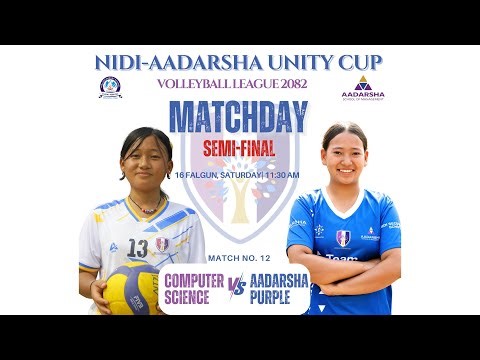SEMI FINAL 2\nNidi Computer Science VS Aadarsha purple