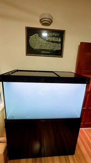 Done setup SLT 4x2x2.3 AROWANA TANK WITH SUMP FILTER SYSTEM -ADD ON...